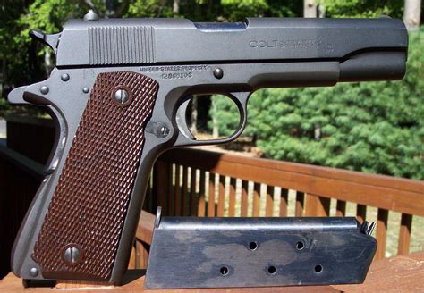 Colt M1911a1 Us Army 1911a1 45 Acp 1943 Commercialmilitary Us