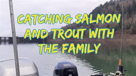 Fishing Riffe Lake Landlock Salmon And Trout Summer 2021 Youtube