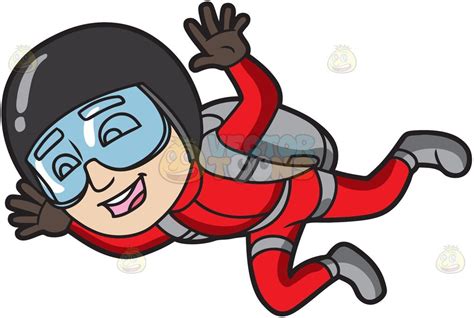 Skydiving Clipart At Getdrawings Free Download