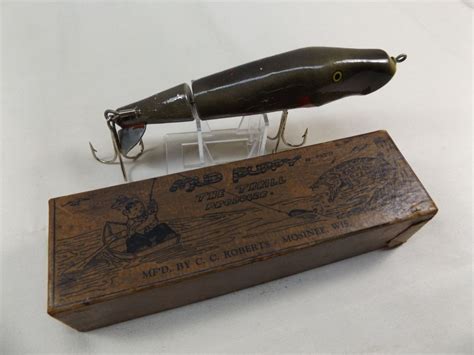 Online Auction Featuring Antique And Vintage Fishing Lures Vintage