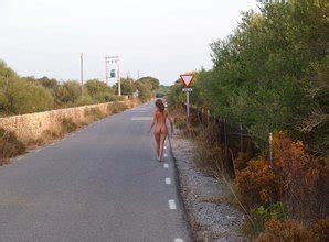 Completely Naked Brunette Teen Walking Around With No Shame Whatsoever