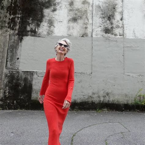Bright Reds Most Flattering Colors To Wear With Gray Hair Its Rosy