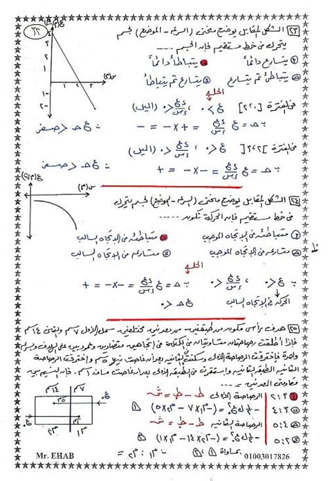 مراجعة ليلة الإمتحان ديناميكا للصف الثالث الثانوي مدرس دوت كوم