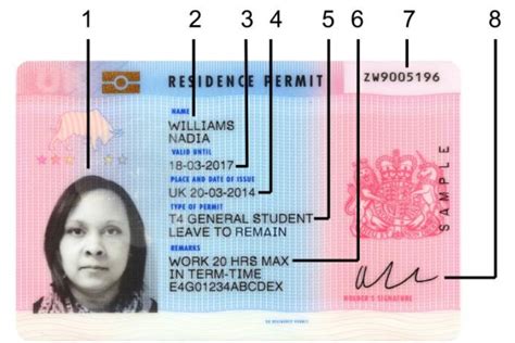 Biometric Residence Permits General Information For Applicants