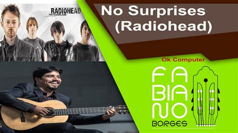 Guitabs no surprises radiohead guitar chords lyrics tutorial. No Surprises (Radiohead) - classical guitar by Fabiano ...