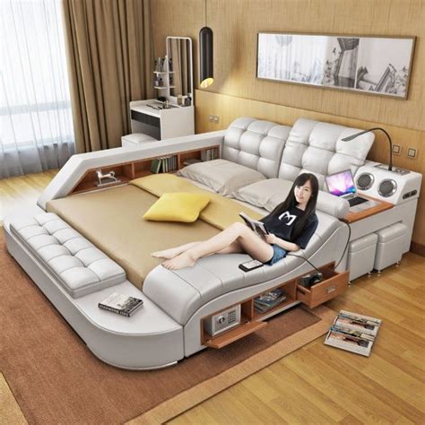 Once you know where the bed will be situated, you'll find it easier to place other furniture. Pin on Modern luxury