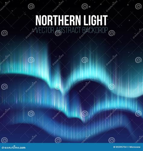 Northern Lights Nunavut Canada Pole Arctic Night Abstract Background