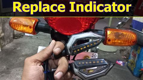 How To Install Drl Led Indicator In Motorcycle Stylish Indicator