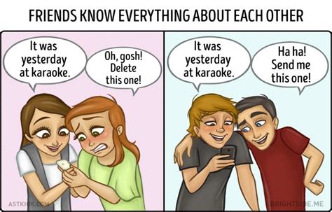 9 Truthful Cartoons About The Differences Between Female And Male