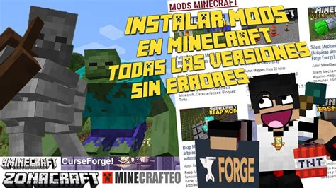 Como Instalar Mods En Minecraft Launcher Fenix YouTube