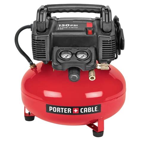 Porter Cable C2002 Wk 150psi 6 Gallon 120volt Oil Free Pancake