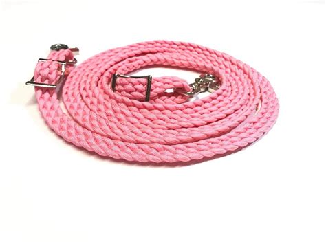 How to braid paracord reins ehow. Amazon.com: flat braided paracord reins light pink FR17: Handmade