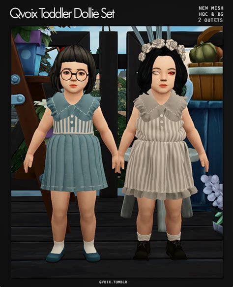 Dollie Set T At Qvoix Escaping Reality Sims 4 Updates