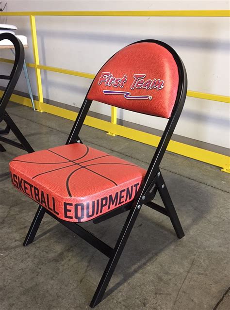 Whether you want a durable chair for a camping trip, a metal one to use for outdoor events, or you. Custom printed folding chair from First Team Sports ...