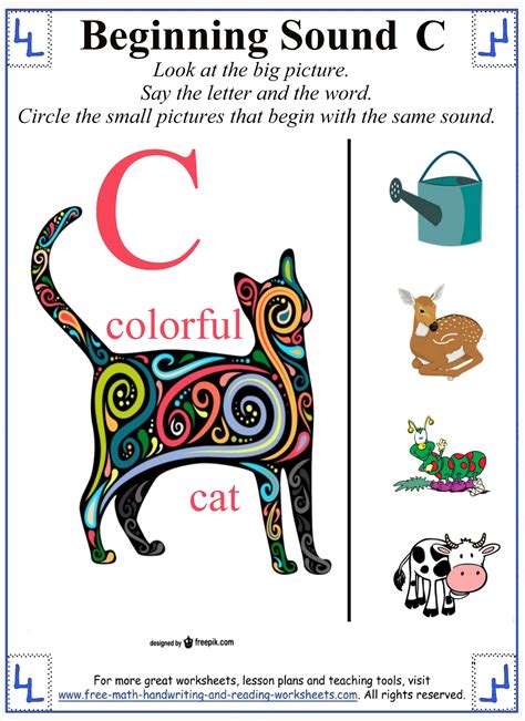 Maybe you would like to learn more about one of these? Printable Letter C Worksheets & Activities
