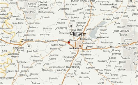 Guía Urbano De Clinton Mississippi