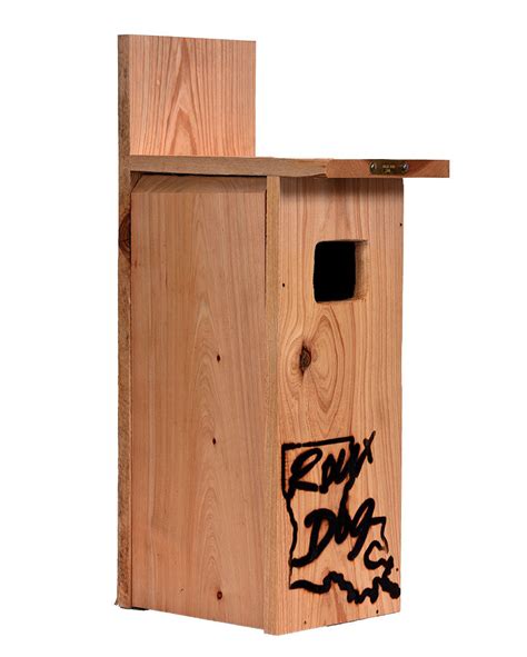 Cypress Wood Duck Box Roux Dog