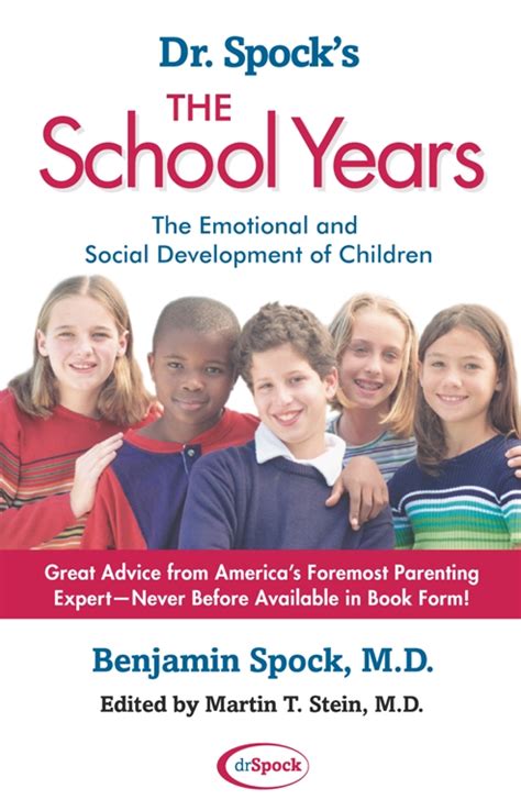 Dr Spocks The School Years Book By Benjamin Spock Official