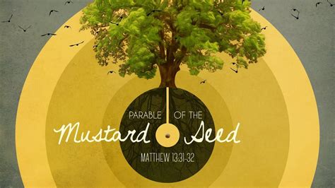 The Parable Of The Mustard Seed In 2020 Mustard Seed Mustard Seeds