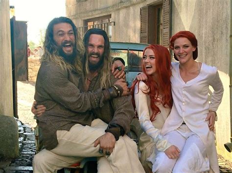 I Stumbled On This Funny Pic Of Jason Momoa And Amber Heard With Their