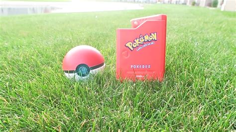 Real Life Pokeball And Pokedex Real Life Pokemon Hunting Youtube