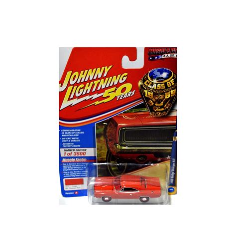Johnny Lightning Muscle Cars Usa Class Of 69 1969 Dodge Charger Rt