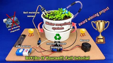 Award Winning Science Project Smart Automatic Plant Watering System
