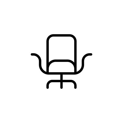 Office Chair Vector Icon 22781774 Vector Art At Vecteezy