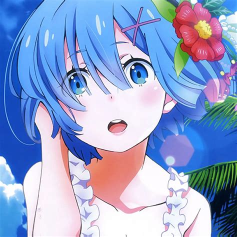 Rem In The Beach Wallpaper Engine