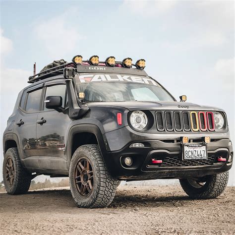 Small Lifted Jeep Renegade For Big Overland And Off Road Adventures