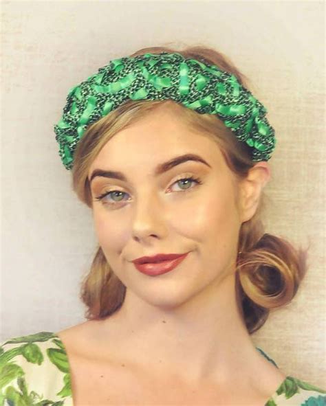 Lucinda By Miss Haidee Millinery Cute Vintage Style Headband Made Of