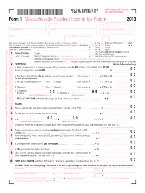 Ma Form 1 Fill Out And Sign Online Dochub