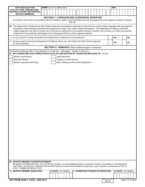 Separation Tip Sheets And Navy Career Wise And New Dd 2648