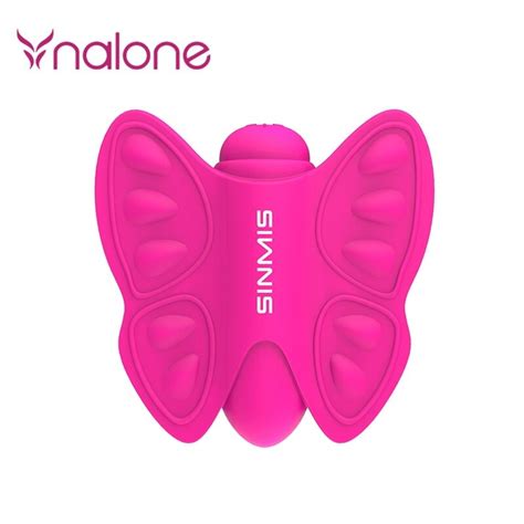 Pink Silcone Sex Products 20 Speed Butterfly Dildo Vibrating Vibrator Strapon On Sex Toy For