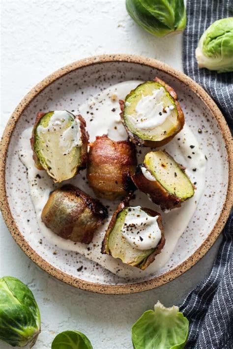 Bacon Wrapped Brussels Sprouts Match Foodie Finds Relationship