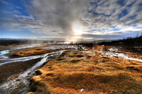 Geysir Area Haukadalur Valley Iceland Back To Iceland W Flickr