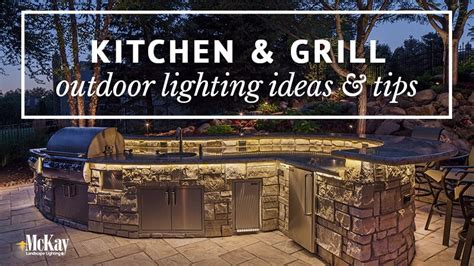 In this review we want to show you outdoor kitchen lighting fixtures. Outdoor Kitchen & Grill Lighting Ideas