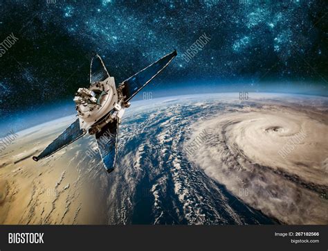 Space Satellite Image And Photo Free Trial Bigstock