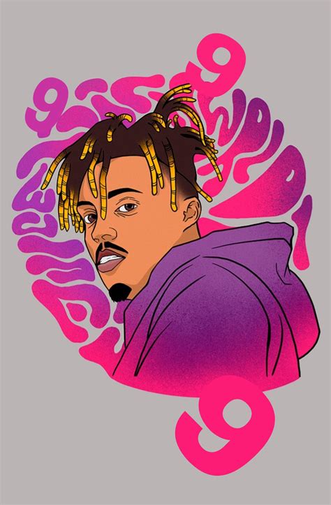 Juice Wrld Cartoon Iphone Wallpapers Wallpaper Cave