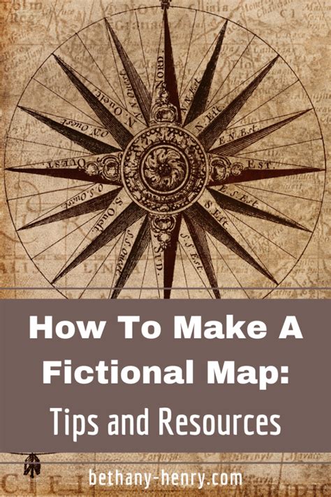 How To Make A Fictional Map Tips And Resources Bethany Henry