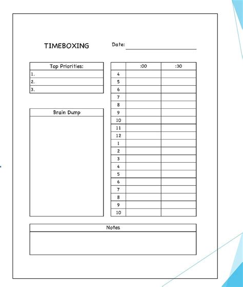 Daily Time Box Template Elon Musk Tome Blocktemplate Etsy Canada
