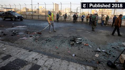 Suicide Bombings In Baghdad Puncture Newfound Hope The New York Times