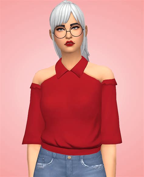 Lilsimsie Faves — Sourkiiwi Elegant Blouse Recoloured Additional