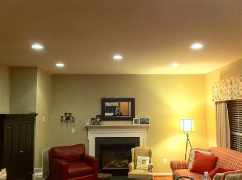 Can light layout for living room. Recessed light in living room in alexandria VA | Recessed ...