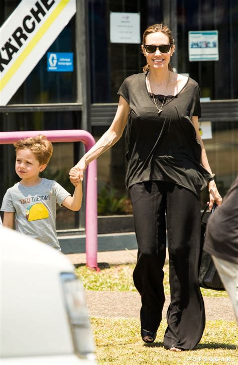 Angelina Jolie And Her Kids In Australia Pictures Popsugar Celebrity