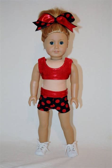 cheerleader outfit for american girl 18 doll sports etsy cheerleading outfits girls 18