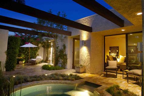 Graham shows you how to make use of a small courtyard space. Courtyard | Courtyard pool, Small courtyards, Garden pool