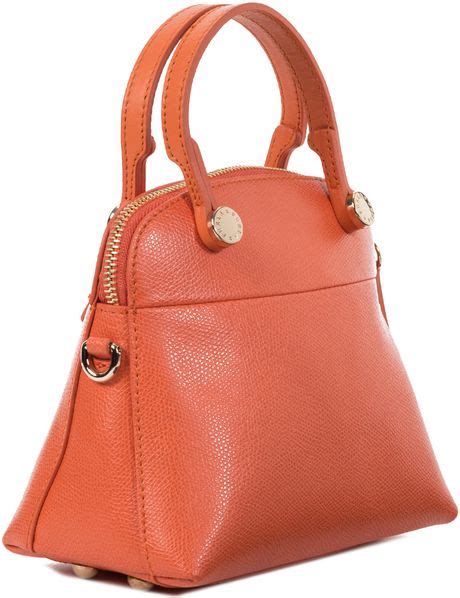 Furla Piper Mini Bag In Orange Lyst