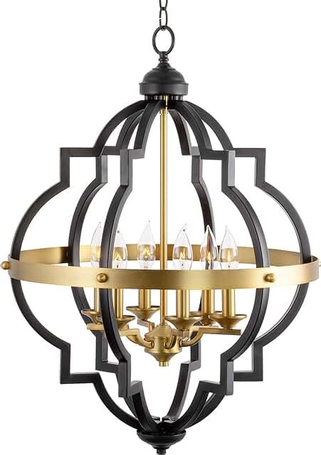 Black And Gold Light Fixture