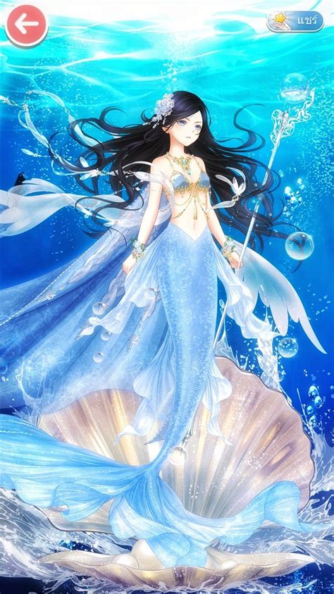 Mermaid Song Anime Mermaid Mermaid Art Fantasy Mermaids Mermaids And Mermen Fantasy Girl